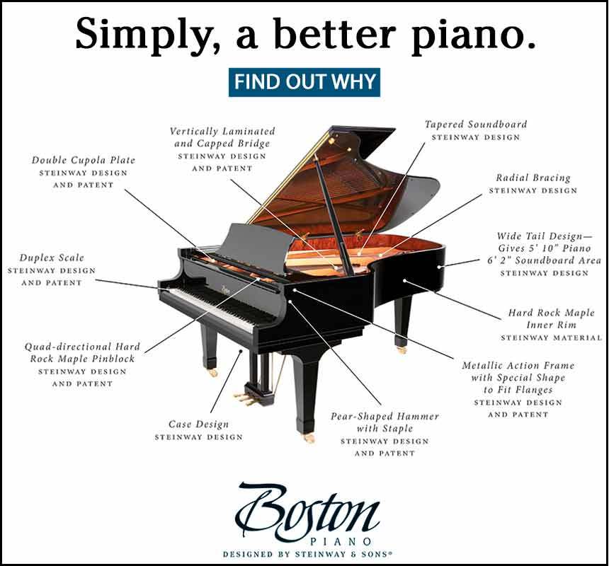 Boston by Steinway - Simply a Better Piano