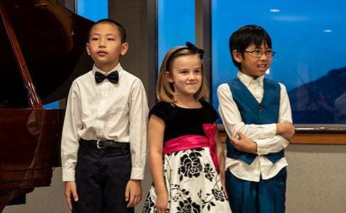 (left to right) Jingyuan Chen (1st), Kathryn Rowley (2nd), Zibo Wang (3rd)