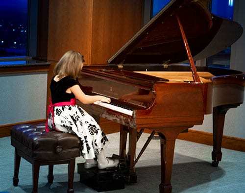 Kathryn Rowley (age 7) Division I: 2nd place, Prelude in C by J.S. Bach